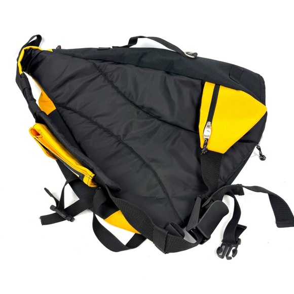 AMPAC Messanger Bag with Adjustable Straps Yellow and Black - Picture 7 of 10